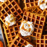 Pumpkin Pecan Waffles