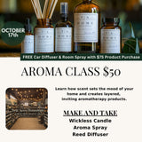 October Aroma Class at the Homestead
